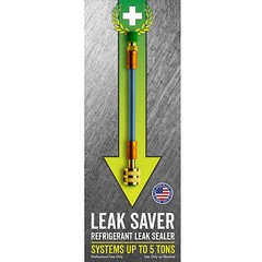 Leak Saver Direct Inject Refrigerant Leak Sealer for HVAC and Automotive Systems