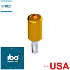 IBO – LOCK-ATTACH Abutment height 5mm Titanium Nitride Coating – INTHEX 483099
