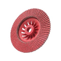 10Pcs 4-1/2″ Ceramic Grain Flap Sanding Disc for Stainless Steel, Sheet Metal