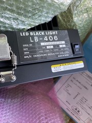 Denshijiki Industry Co LB-406 Led Black Light Input: 100-240V~ 90VA, 50/60Hz
