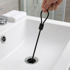 4Pcs PVC Sink Drain Cleaner Brush for Bathroom Kitchen Clog Removal