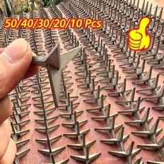 50PC Tire Puncture Spikes Heavy Portable Duty Carbon Steel Triangle RoadSpike US