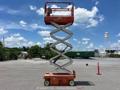 2019 Snorkel S3219E 19′ Electric Scissor Lift Man Aerial Platform bidadoo