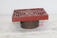 MIFAB F1420-PS-50 F1420PG-4 Floor Drain 8″ x 8″ Square Adjustable Tractor Grate