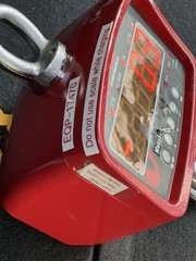 OPTIMA LP7910 CRANE SCALE 500lb Digital Hanging Scale Industrial Hook Scale USED