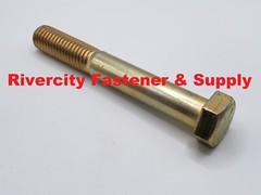 5/8-11×4-1/2 Hex Head Cap Screw 5/8×11 x 4.5 Bolts 5/8x11x4-1/2 Grade 8 ZY