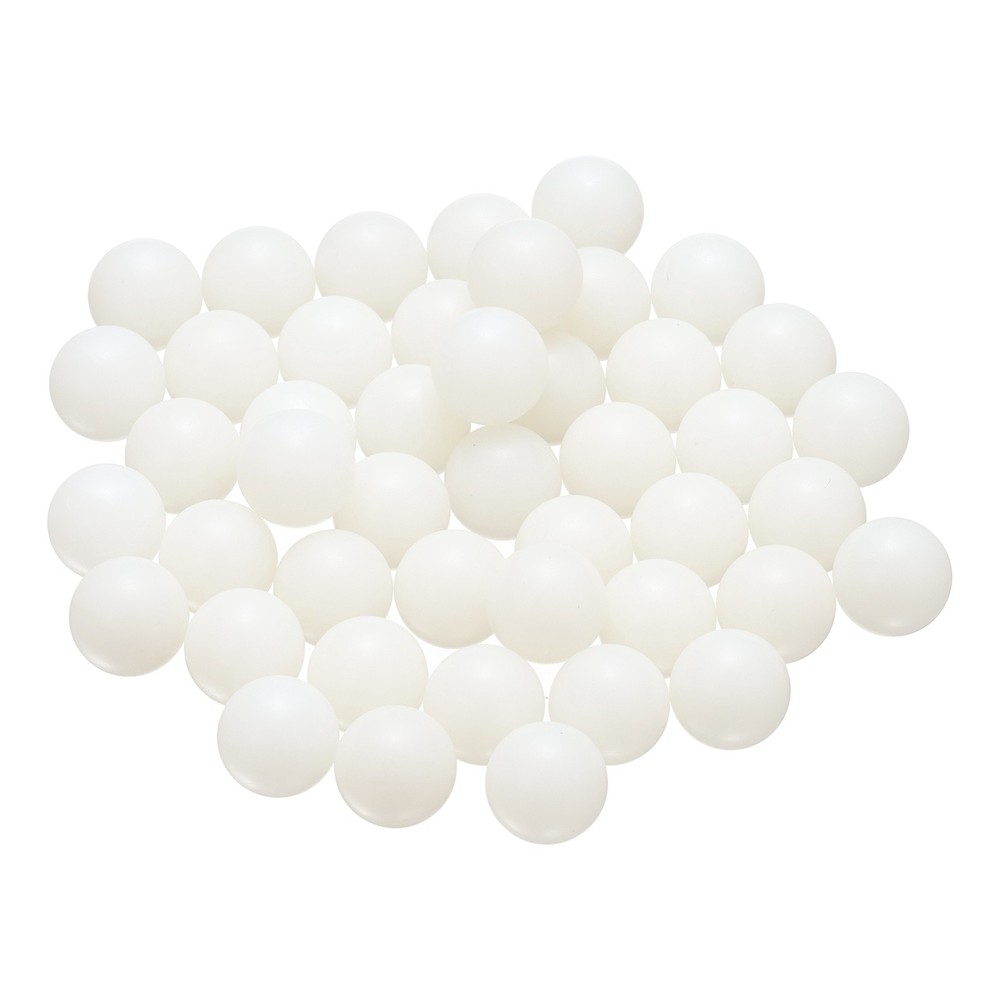 50-Pack Nylon Solid Plastic Balls, 0.5In(12.7mm) Precision Bearing Ball