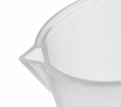 Beaker – Euro Design, Polypropylene – Set of 5 – 50, 100, 250, 500, 1000ml