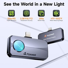 256 x 192 Pixel High Resolution Infrared Thermal Imaging Camera for IOS iphone