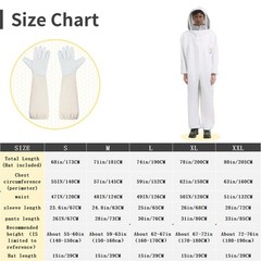 bee keeper suit for Men Women Sting Proof, kids Polycotton Beekeeping Suits B…