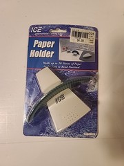 Vintage Paper Holder International Cutting Edge Desk Space Saver Office
