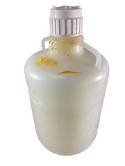 NALGENE 20L 5 Gal Carboy Polypropylene White 526x282mm Handles PP 2250-0050