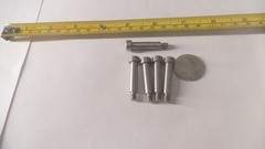 5 pcs Stainless 10-32 shoulder screws 1 inch x 1/4 OD shoulder