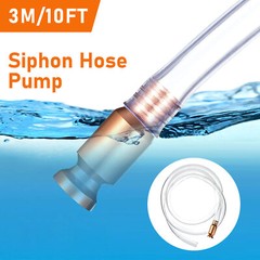 10FT X 3/4″ Siphon Hose Pump Self Priming Jiggler Shaker Transfer.Fuel Water Oil