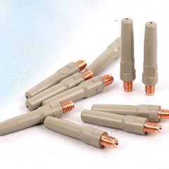 10Pcs Non-Stick Coating Welding Tips Torch Accessory as picture show