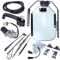 Front Door Assembly Glass 7120401 For Bobcat S590 S650 S770 S570 T590 T650 T770