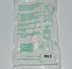 Armstrong Lennox Danfoss HVAC Piston Orifice Kit .093 Orfice Chatleff 38-3103093