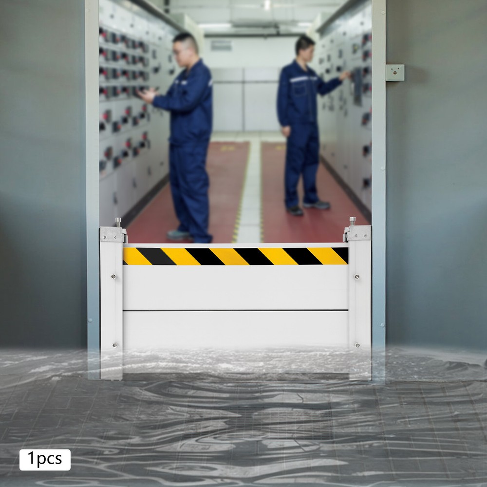 Aluminum Alloy Flood Barrier for Garage & Home – 15.7in × 31.5in
