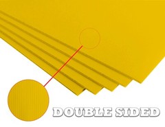 4mm Corrugated Yellow Plastic Sheets 18×24 24×36 24×48 36×36 Coroplast Sign SALE