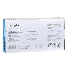 Large Pack Of 100 Clear Vinyl Gloves Food Safe Disposable Industrial Grade
