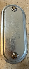 New Killark Form 7 570 Steel Conduit Body Covers 1-1/2″ “Rain Tight” OEM NEW!