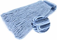 24 oz Cotton Heavy Duty Loop-End String Swinger Mop Head Replacement Easy Wring