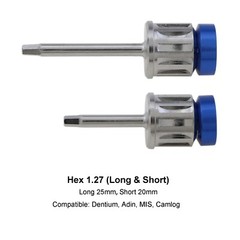 Dental Torque Wrench Ratchet Screwdriver Hand Driver Universal Prosthetic Kit
