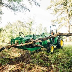 Titan Attachments 60in Root Grapple Bucket Attachment Fits John Deere Loaders