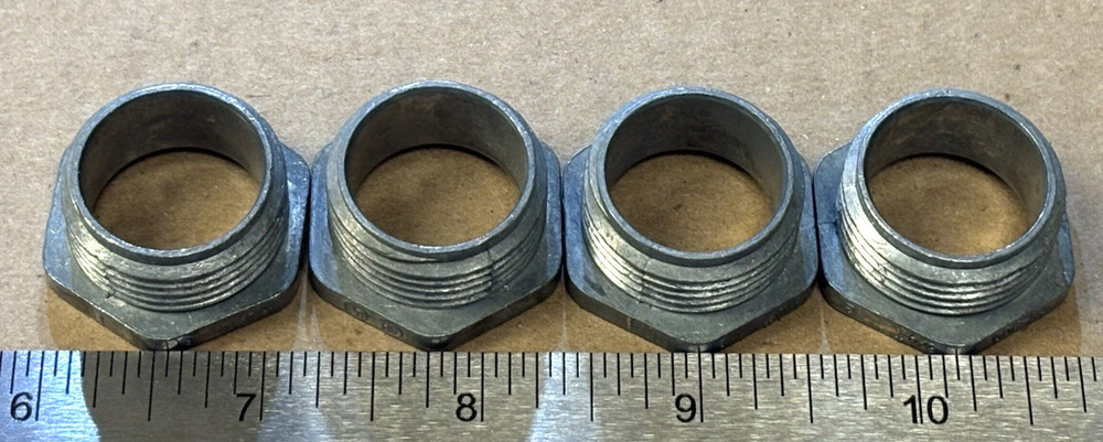 Neer CN-200 3/4″ Rigid Conduit Plug Threaded Hex Sealing Plug Lot of 4 NEW