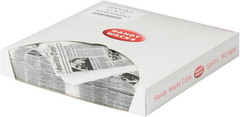 Deli Wrap Paper Sheets 12×12 White Newsprint Waxed Food Basket Liners 1000 Ct