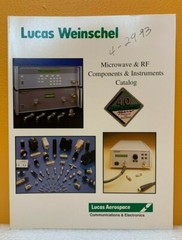 Lucas Weinschel 1993 Microwave & RF Components & Instruments Catalog.