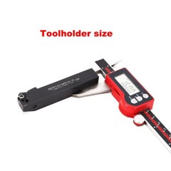 SER1616H16-V External Lathe thread turning tool holder + 16VER Upright AG60
