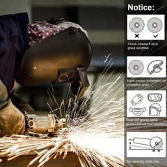 50X Cut Off Wheels 4-1/2″ Metal & Stainless Steel Angle Grinder Cutting Disc