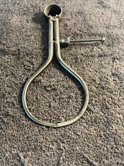 Vtg L.S. Starrett 6″ Round Leg Outside Spring Caliper Athol Mass USA