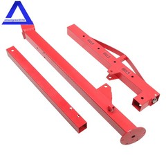 500 LBS Pickup Truck Hydraulic Dock Jib Engine Hoist Crane Mount Lift 2″ Hitch