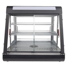 ROVSUN 3 Tiers 26″ Commercial Heat Food Pizza Warmer Display Show Case w/Bulb