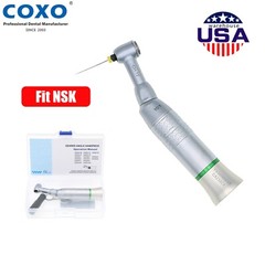 US COXO 1:5 10:1 20:1 Dental Low Speed Fiber Optic Implant Electric Contra Angle