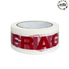 2 mil 2″x110 Yards 36 Rolls Red Fragile Heavy Duty Packing Tape Packaging Tapes