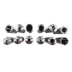 12 Pcs #3 Morse Taper Collet Set 1/8″ – 3/4″ 3MT MT3 3/16 1/4 3/8 1/2 5/8 Chuck