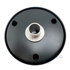 1″ NPT Air Compressor Intake Filter Silencer Assembly Metal Housing W/ Element