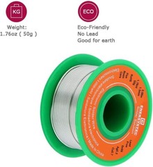 1.5Mm Electronic Solder Wire Lead Free Rosin Flux Core Diameter 0.06In Large Siz
