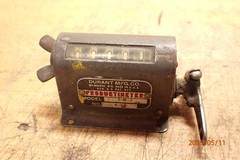 VINTAGE DURANT MFG PRODUCTIMETER PRODUCTION COUNTER MODEL 5-0-1