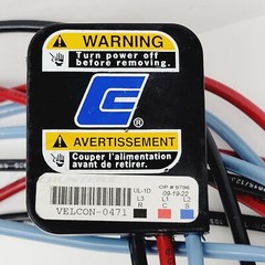 Copeland Compressor Power HVAC Wiring Harness Cable 10′ Blue Red Black 1 or 5