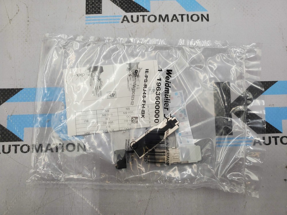 Weidmuller IE-PS-RJ45-FH-BK Modular Connector