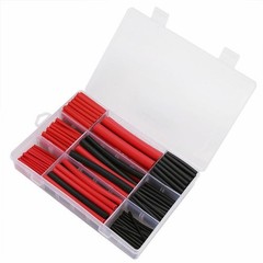 270PC Heat Shrink Glue Linned Dual Wall Adhesive Wire Cable Sleeve Tube 3:1 Kits