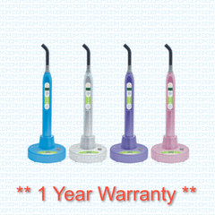Slimax-C Plus LED Curing Light with Built-in Radiometer, Pink, Blue or Silver