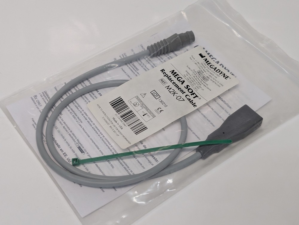 Megadyne M2K-07 Mega Soft DetachaCable Reusable Patient Return Electrode, 1 Item