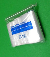4″x10″ Reloc Zippit Bags 100 Clear 2mil Reclosable Zip Seal Lock Baggies 4×10