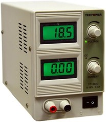 Tekpower TP1803D Variable Linear DC Adjustable Power Supply 0-18V @ 0-3A