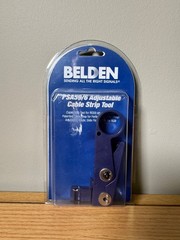 Belden PSA59/6 Stripping Tool for RG58, RG59, RG6 Cables SDI, BNC, RF Etc